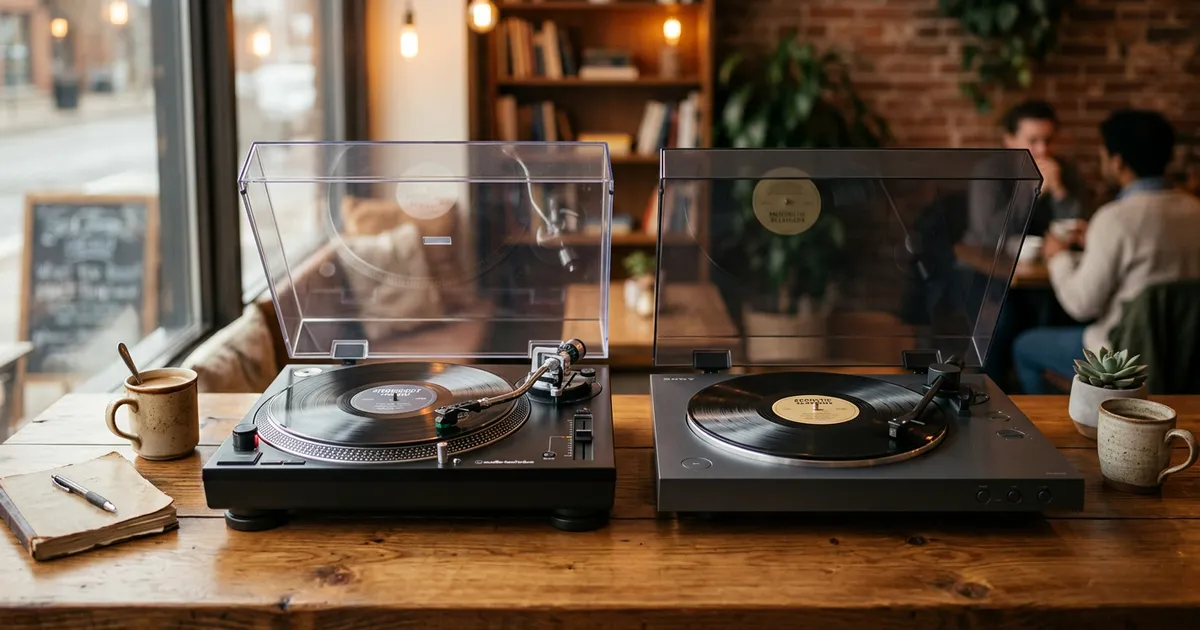 Audio-Technica vs SONY レコードプレーヤー比較｜初心者にはどちらが向く？